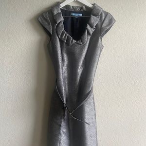 Antonio Melani Grey Heathered Dress